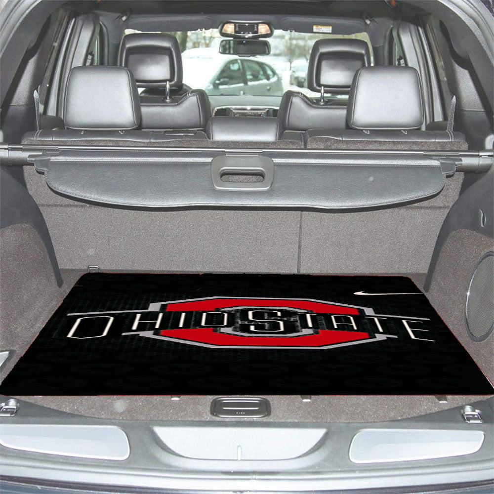 Ohio State Buckeyes 987 Car Trunk Mat Non Slip