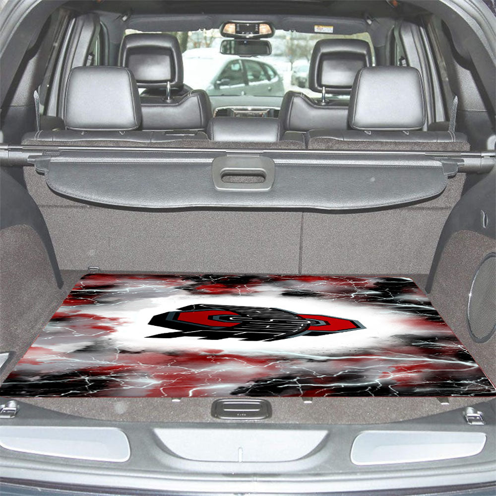 Ohio State Football Logo Car Trunk Mat Non Slip