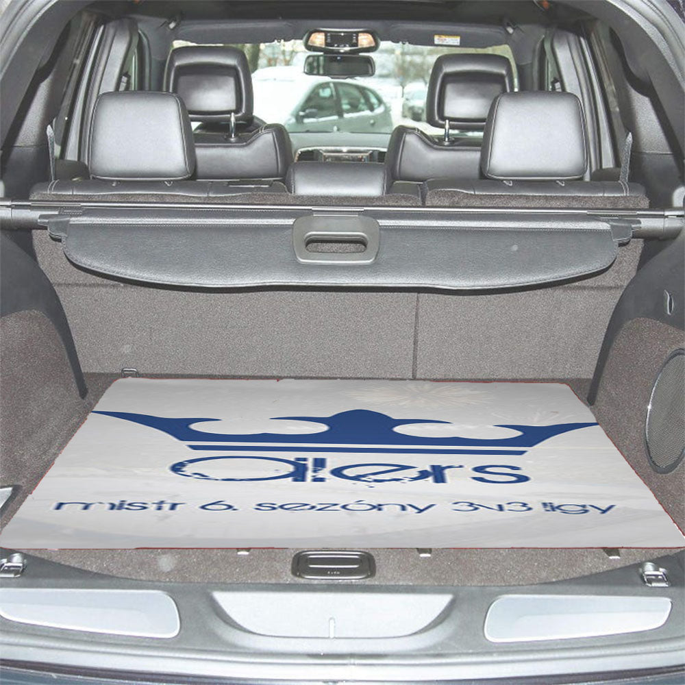 Oilers Car Trunk Mat Non Slip