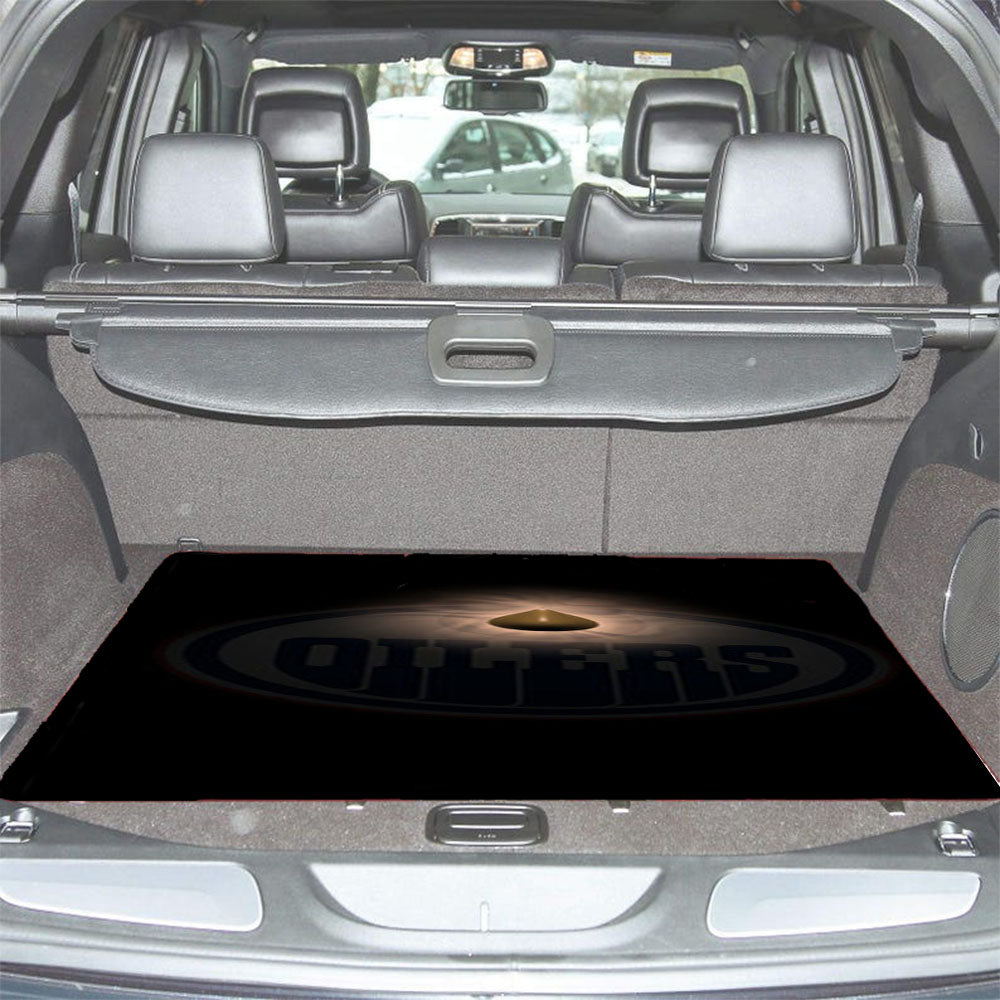 Oilers Darkness Car Trunk Mat Non Slip