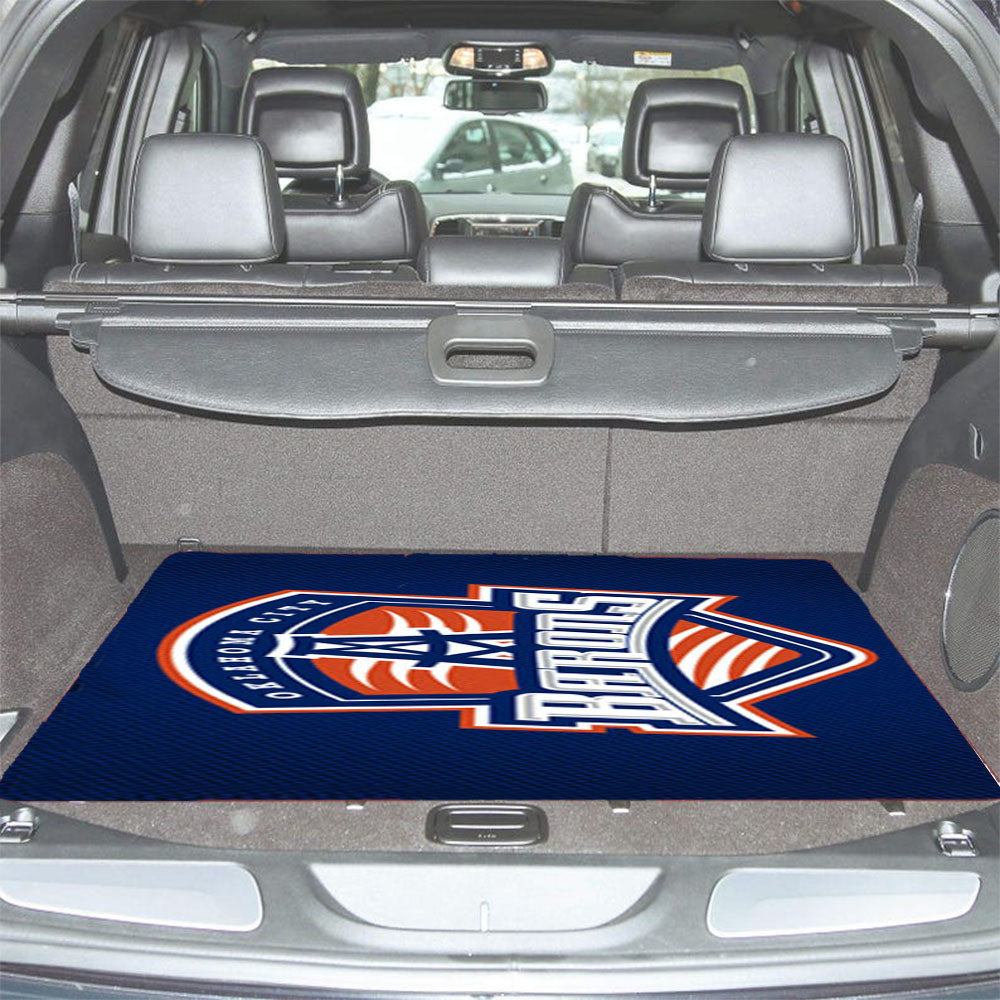 Oklahoma City Barons Car Trunk Mat Non Slip