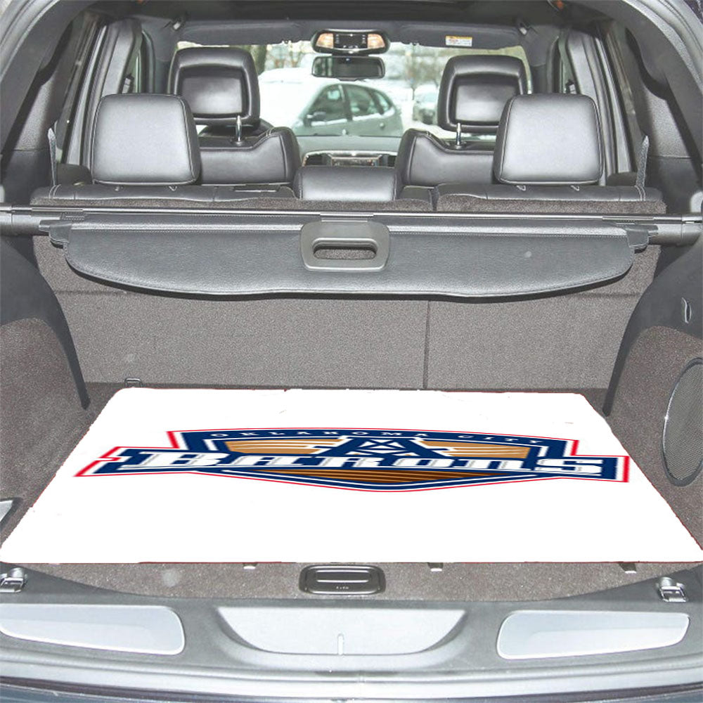 Oklahoma City Barons Art Car Trunk Mat Non Slip