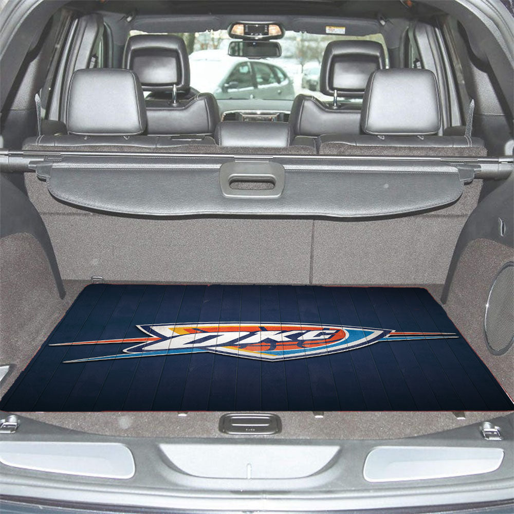 Oklahoma City Thunder Car Trunk Mat Non Slip