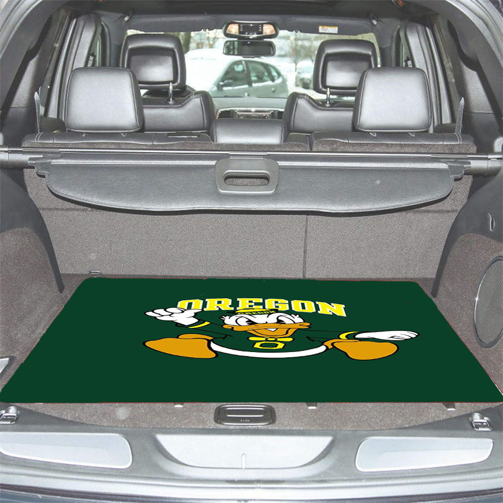 Oregon Ducks 3 Car Trunk Mat Non Slip