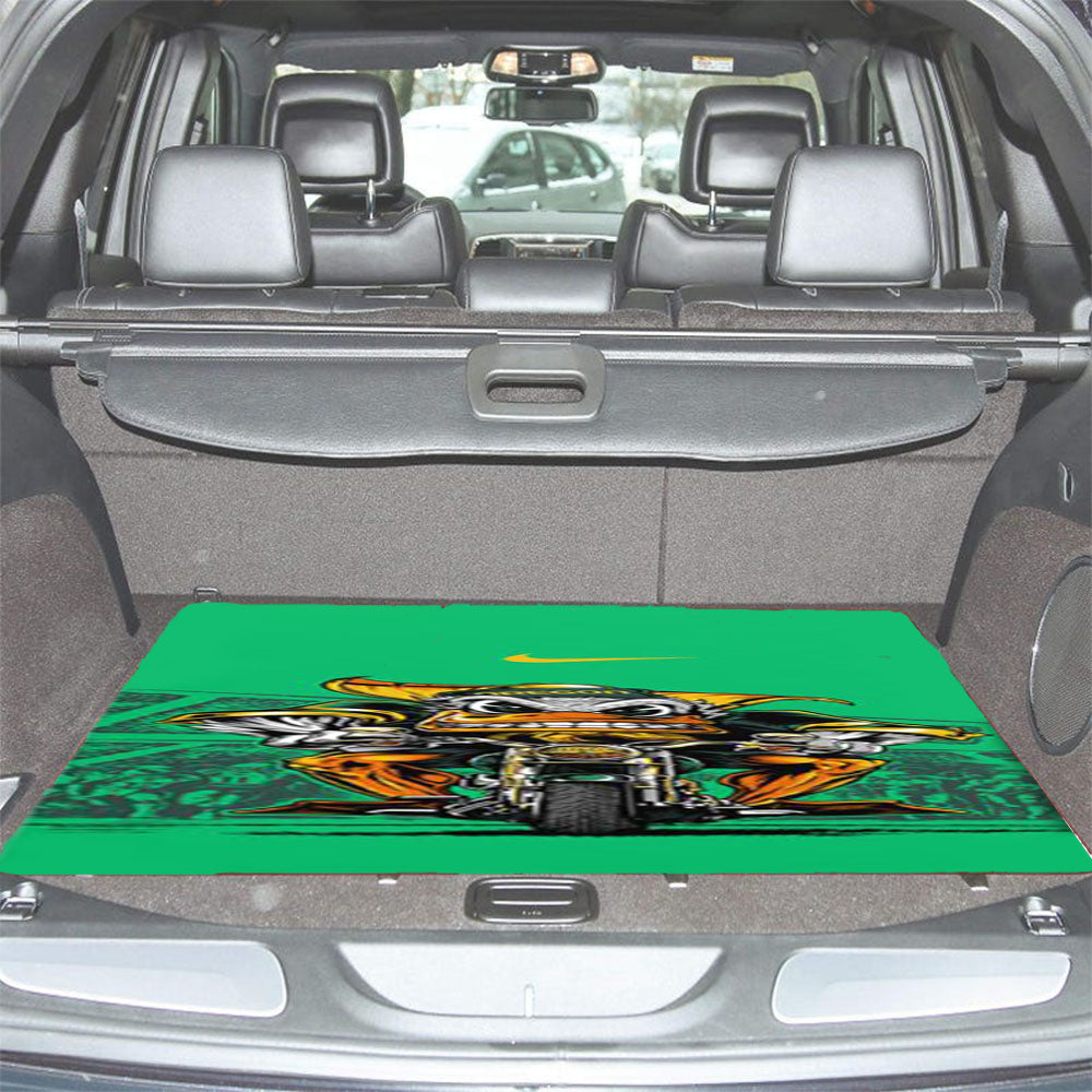 Oregon Ducks Football Team Car Trunk Mat Non Slip