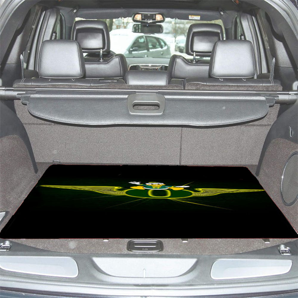 Oregon Ducks Football Wings Car Trunk Mat Non Slip