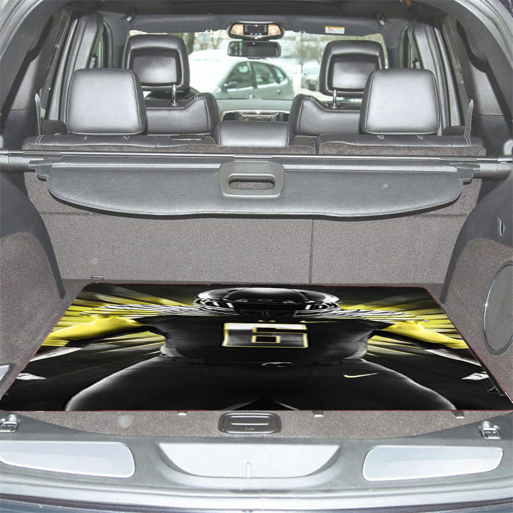 Oregon Ducks Player Car Trunk Mat Non Slip