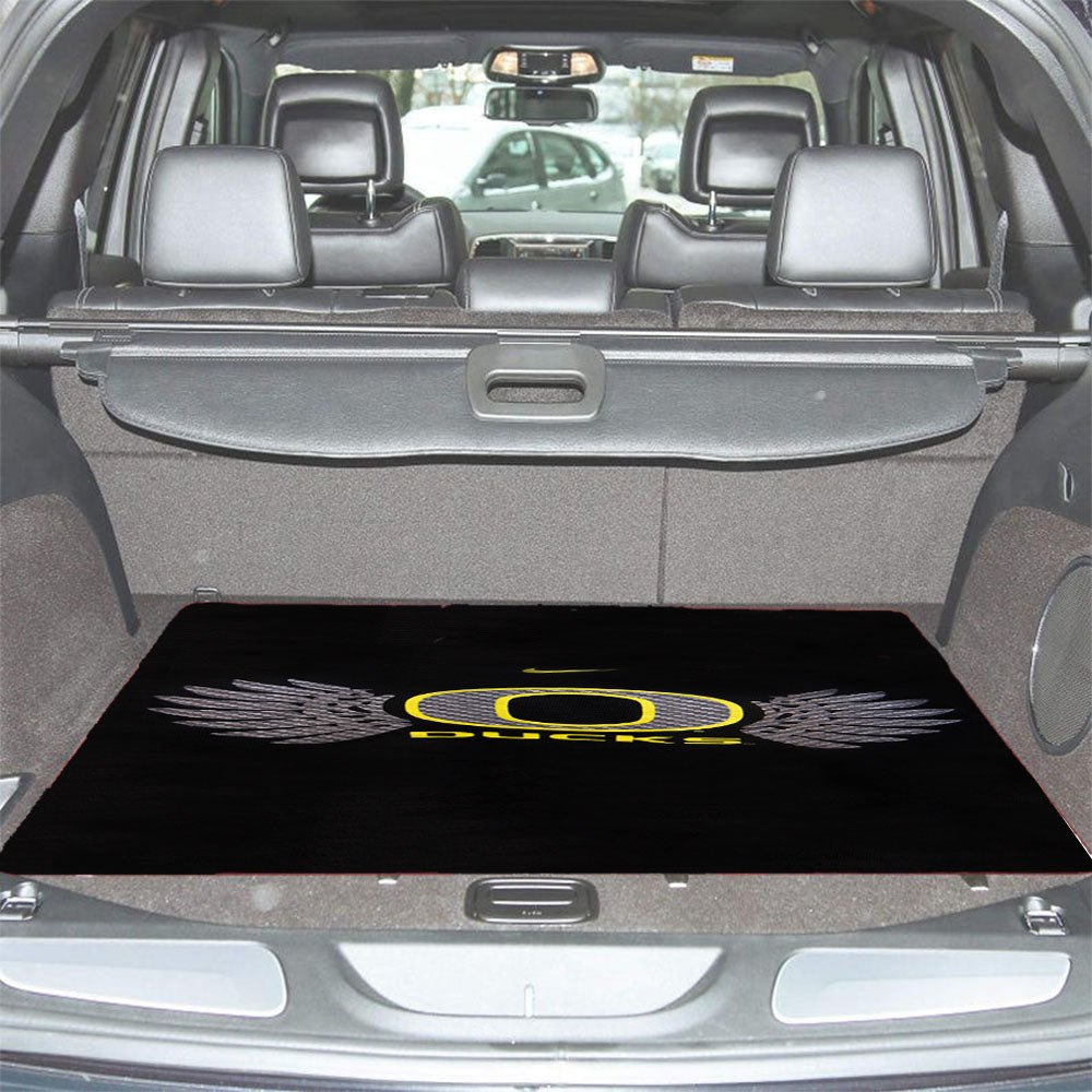 Oregon Pattern Car Trunk Mat Non Slip