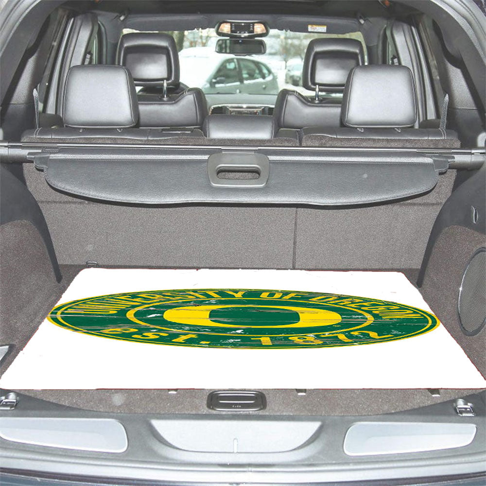 Oregon University Logo S Car Trunk Mat Non Slip