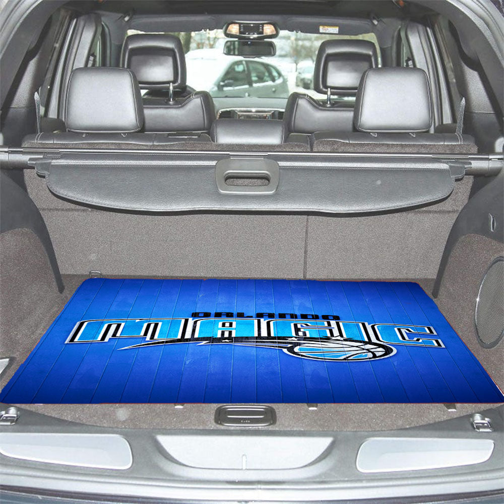 Orlando Magic Hardwood Car Trunk Mat Non Slip