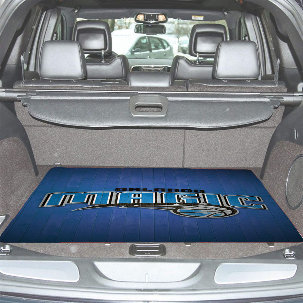 Orlando Magic Logo Car Trunk Mat Non Slip