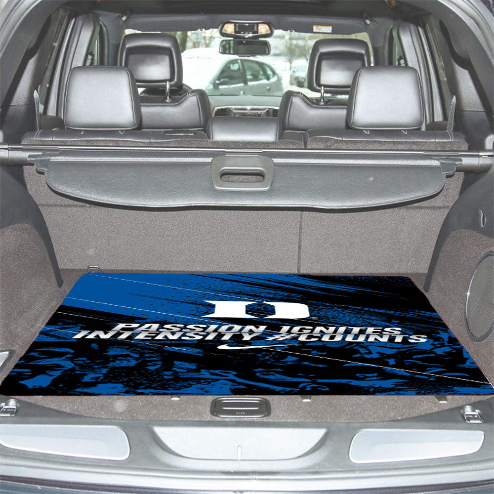 Passion Duke Blue Devils Nike Car Trunk Mat Non Slip