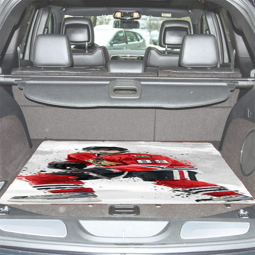 Patrick Kane Chicago Blackhawks Car Trunk Mat Non Slip