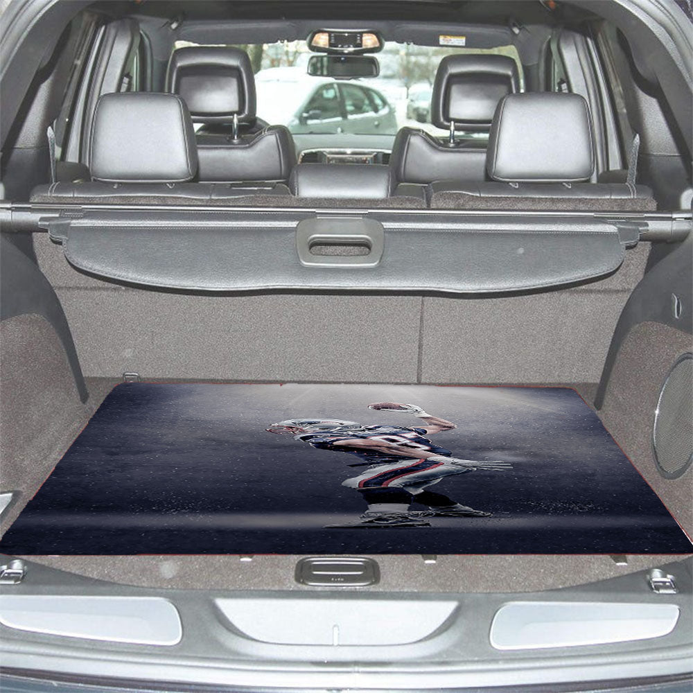Patriots Super Bowl Wallpaper Li Wallpaper Touchdown Car Trunk Mat Non Slip