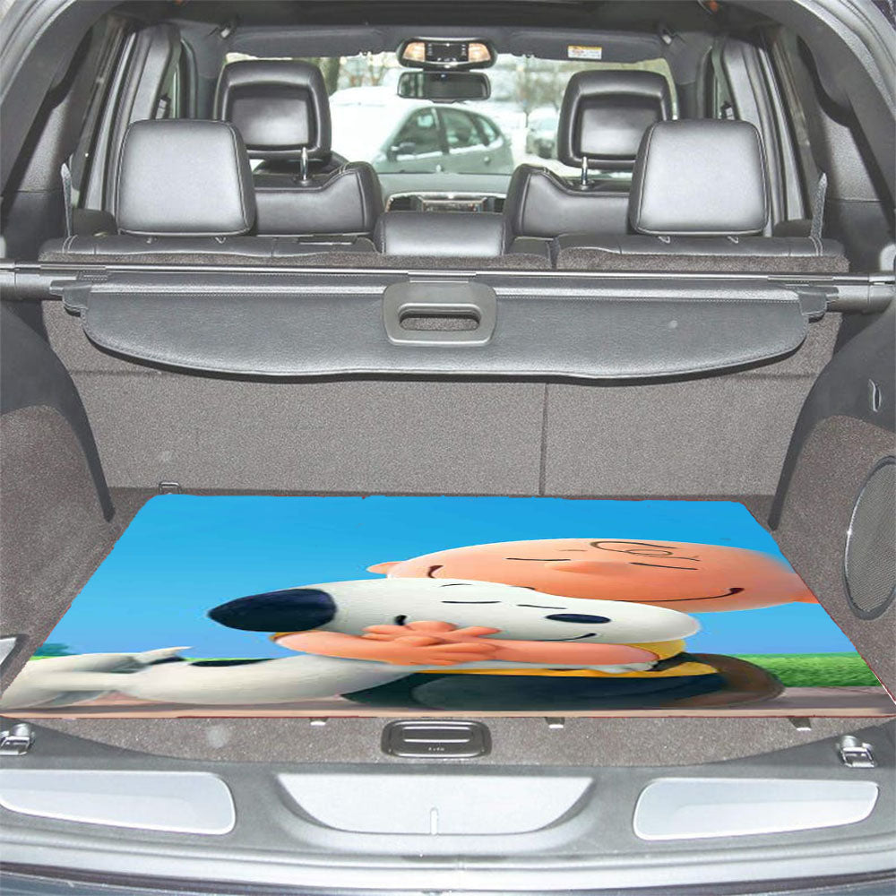 Peanuts Car Trunk Mat Non Slip