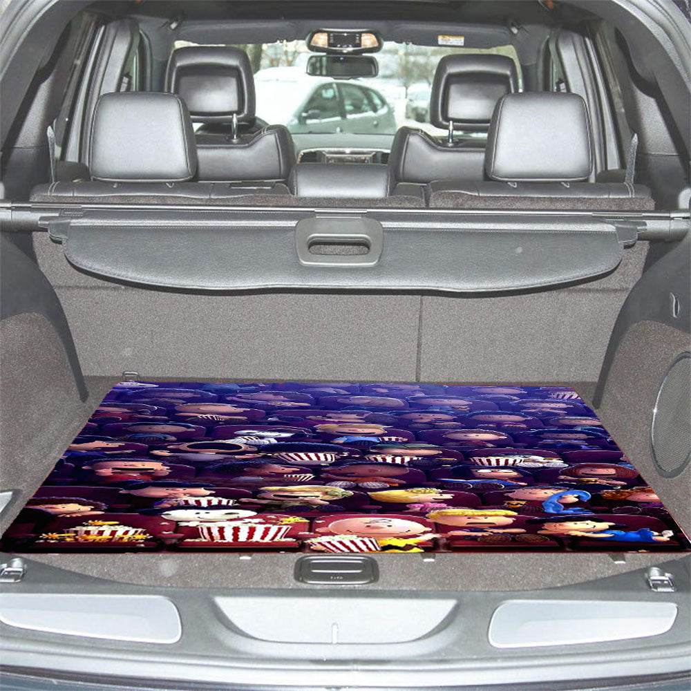Peanuts Movie 2015 Poster Car Trunk Mat Non Slip