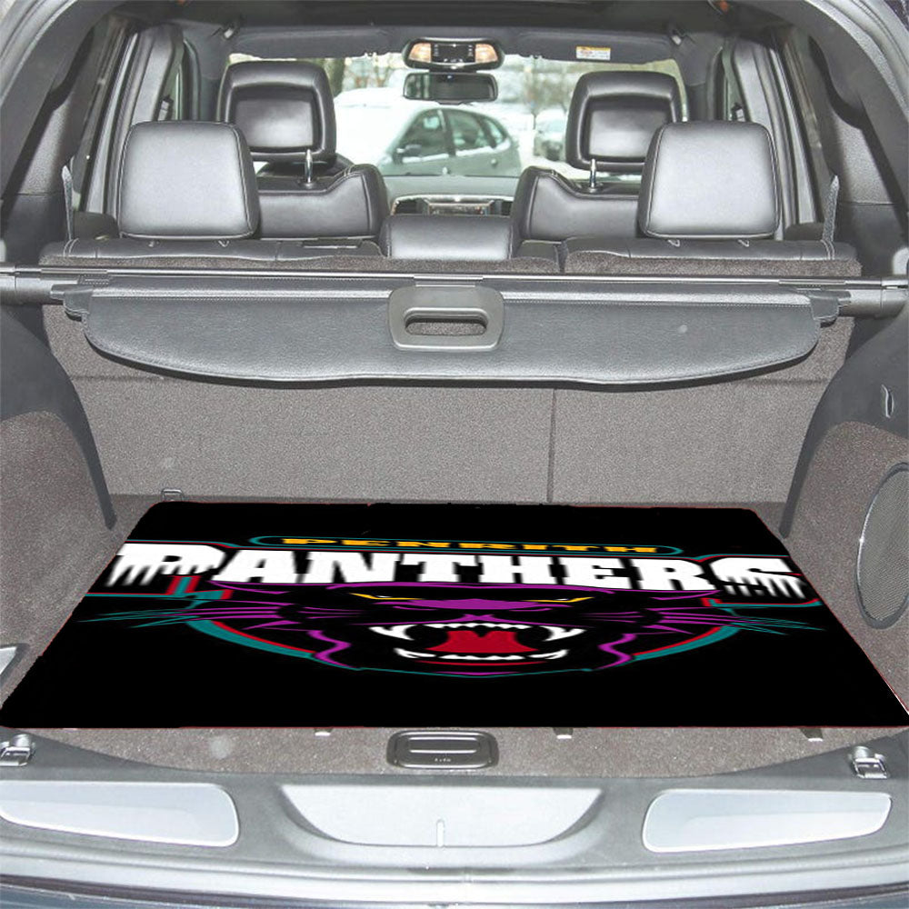 Penrith Panthers Black Car Trunk Mat Non Slip