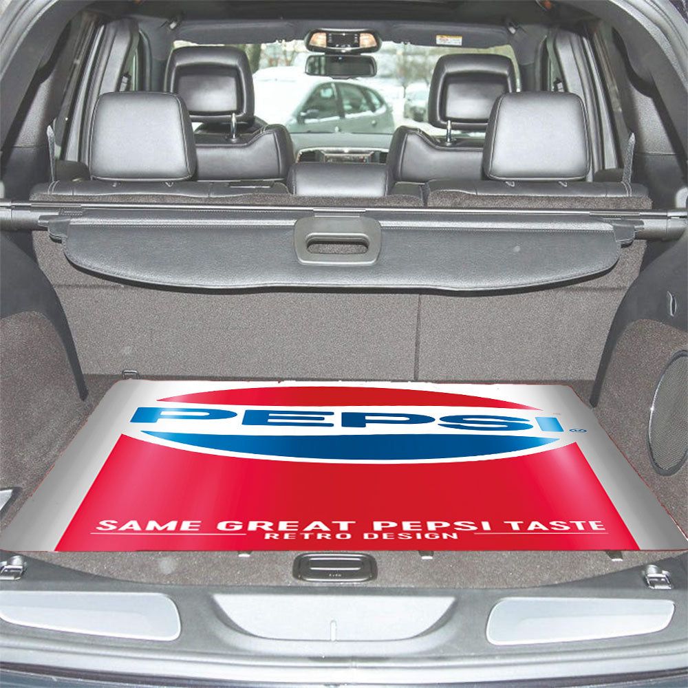 Pepsi Can Retro Classic Design Car Trunk Mat Non Slip