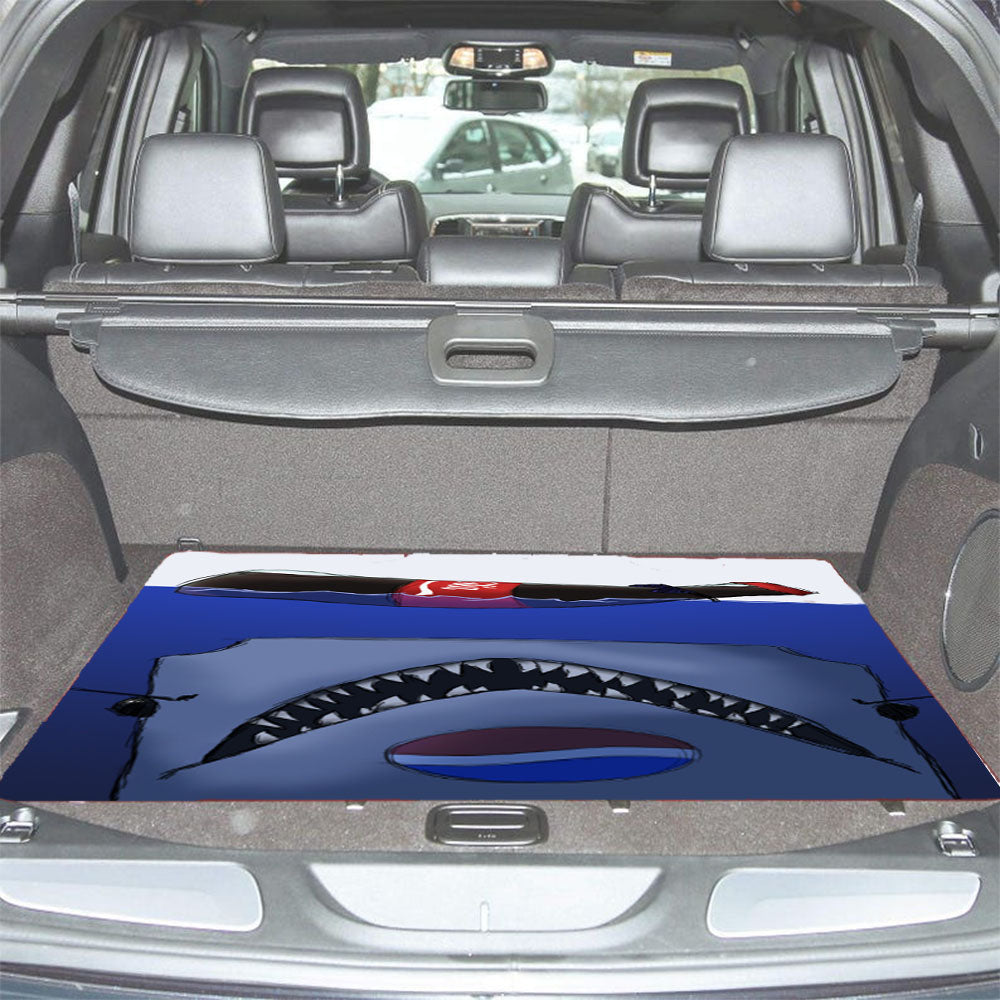 Pepsi X Coca Cola Car Trunk Mat Non Slip
