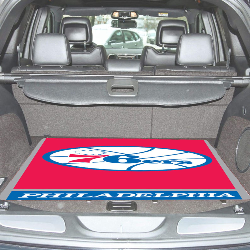 Philadelphia 76Ers Car Trunk Mat Non Slip