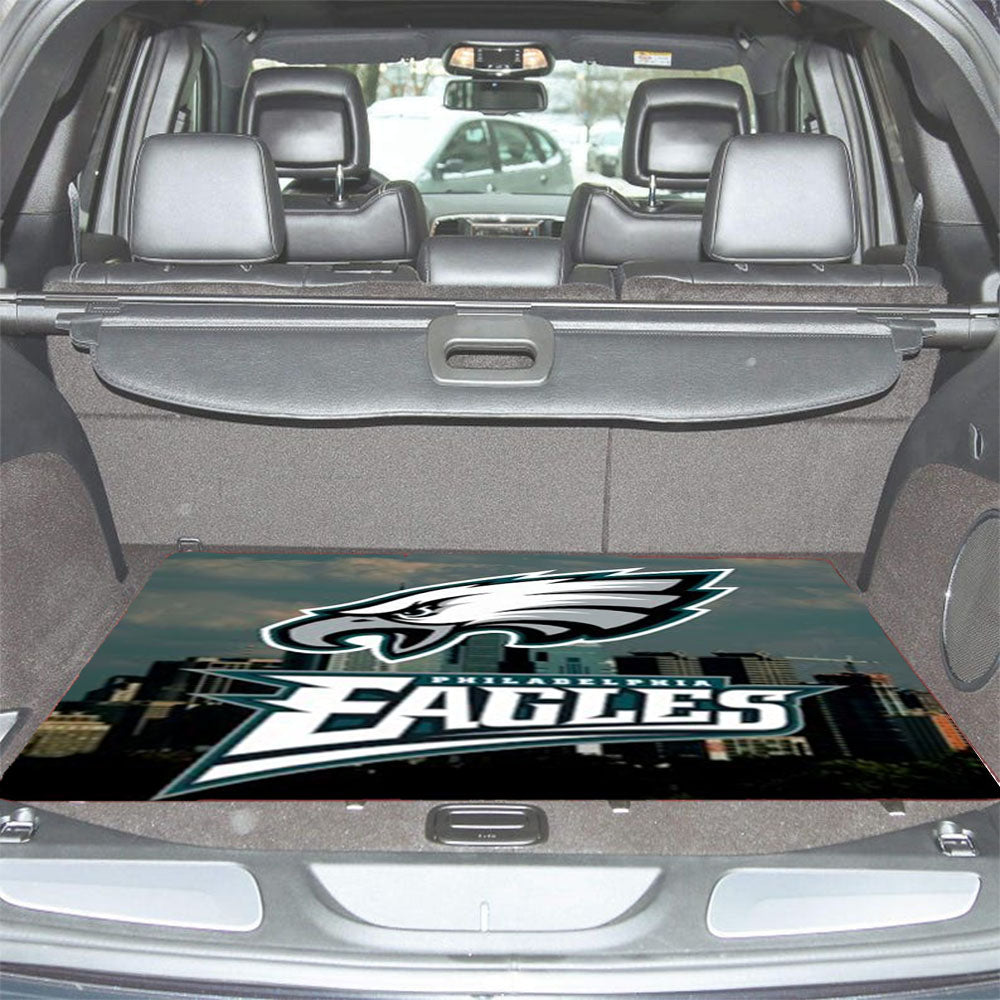 Philadelphia Eagles Car Trunk Mat Non Slip