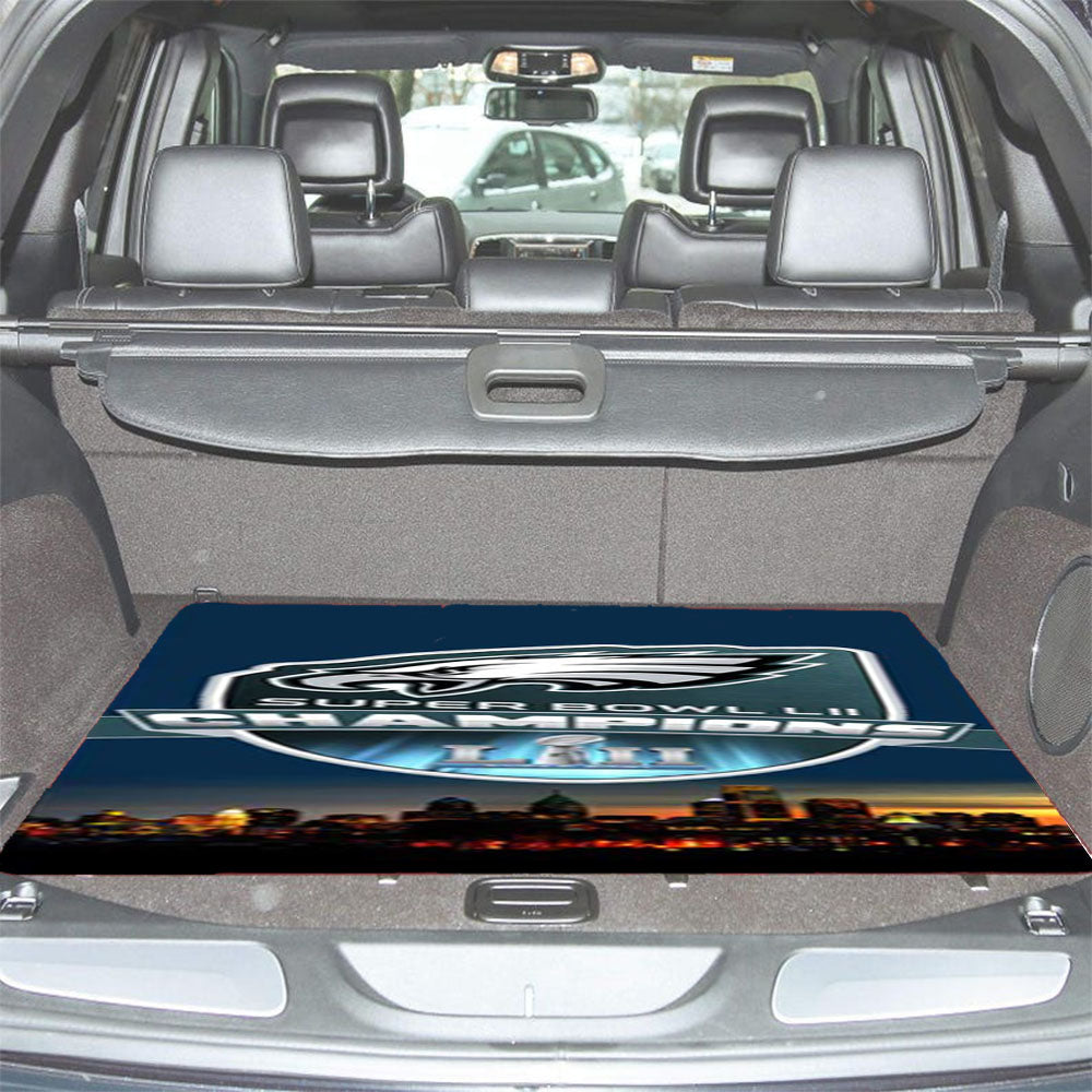 Philadelphia Eagles Champions Car Trunk Mat Non Slip