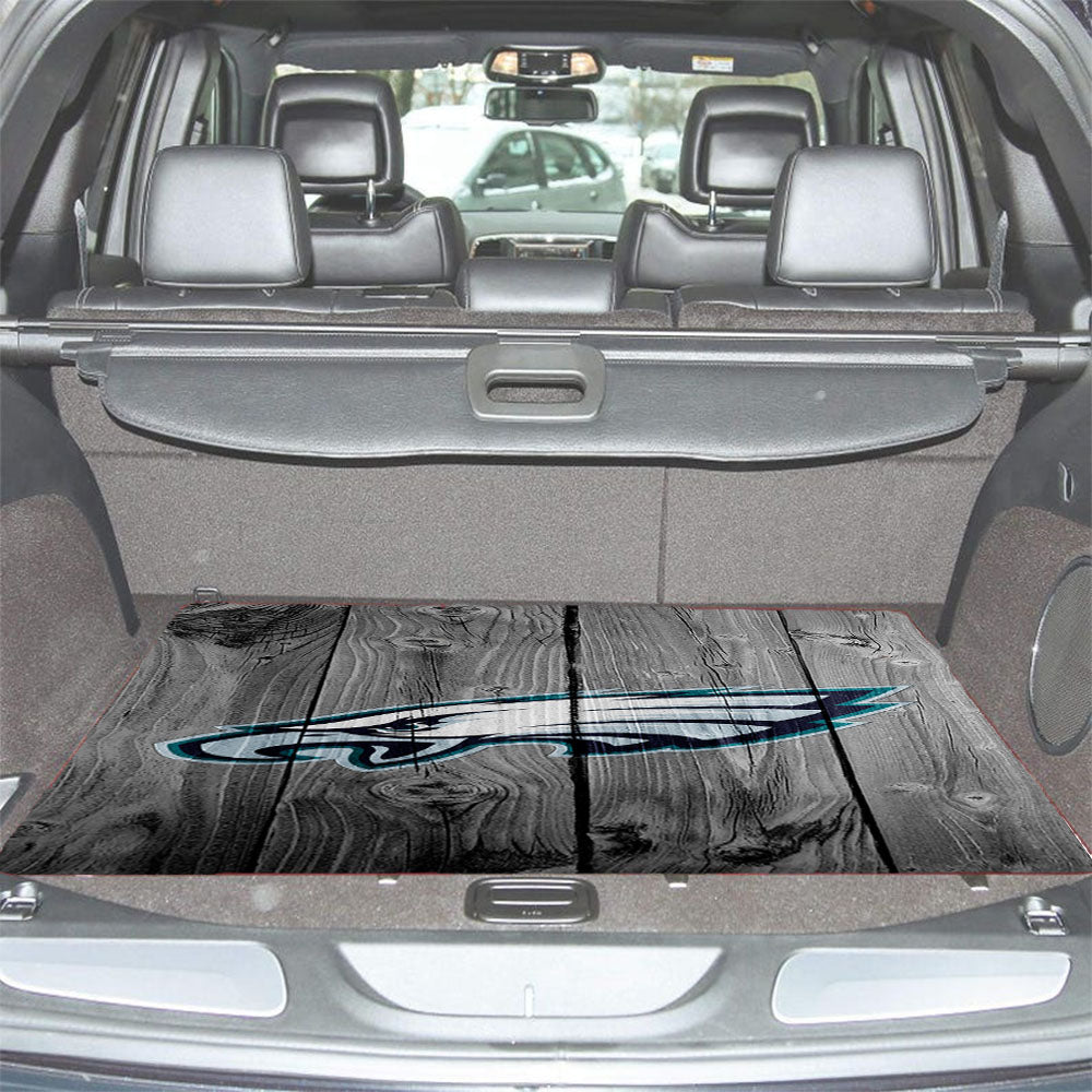 Philadelphia Eagles Nfl Logo Dark Car Trunk Mat Non Slip