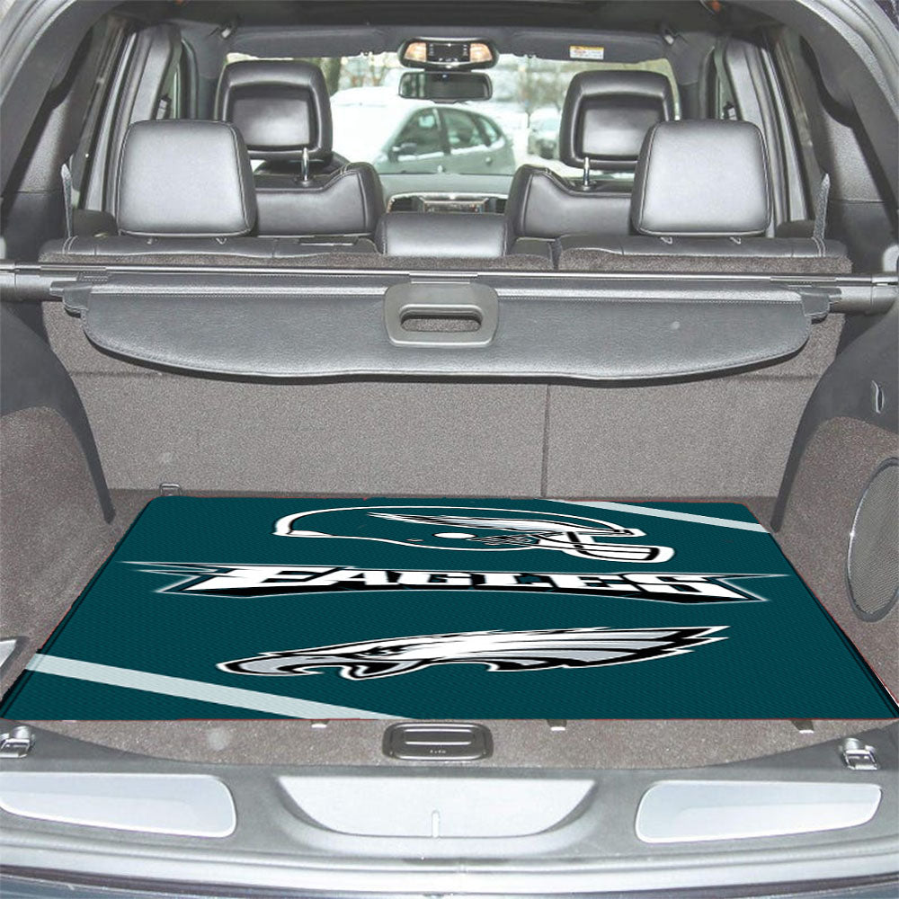 Philadelphia Eagles Wallpaper Car Trunk Mat Non Slip