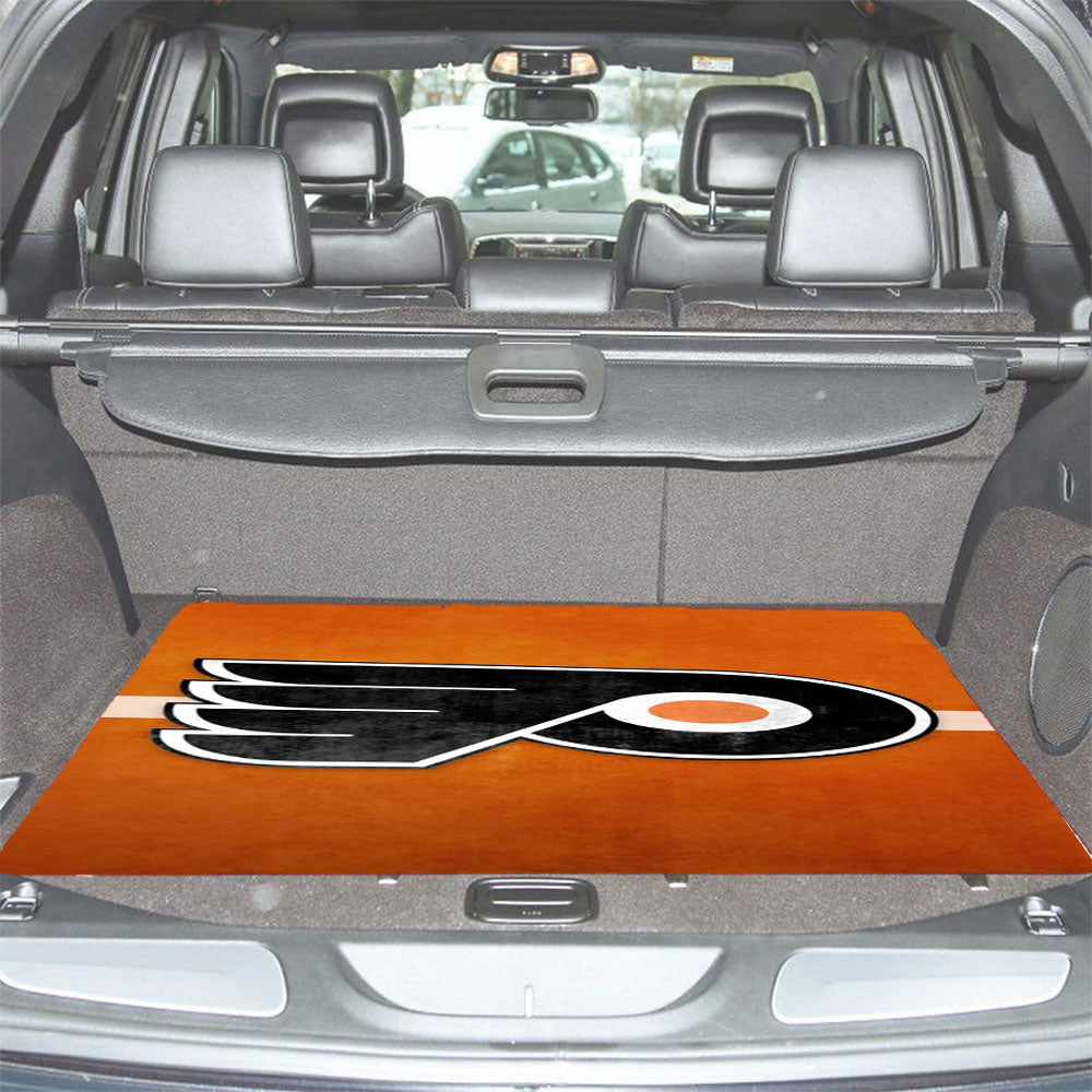Philadelphia Flyers Logo Car Trunk Mat Non Slip