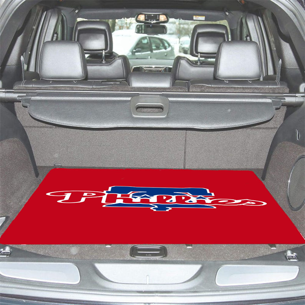 Philadelphia Phillies Feature Car Trunk Mat Non Slip