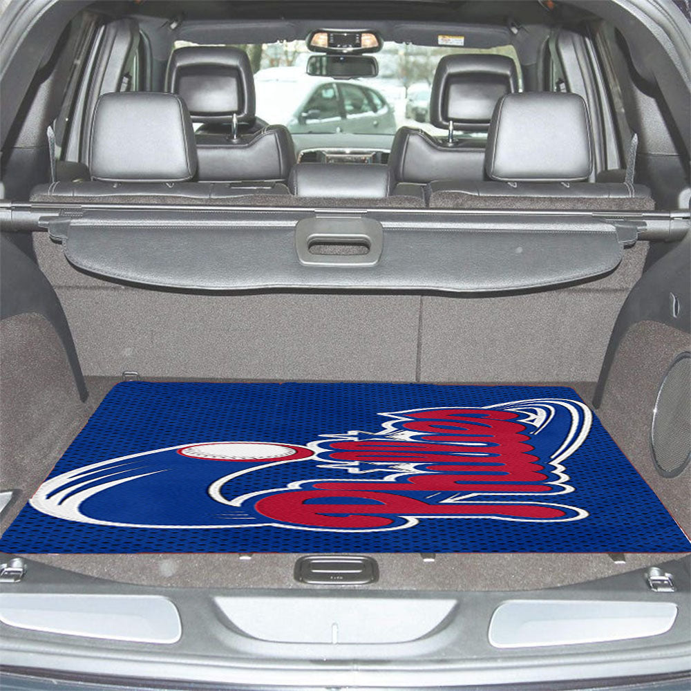 Philadelphia Phillies Icon Car Trunk Mat Non Slip