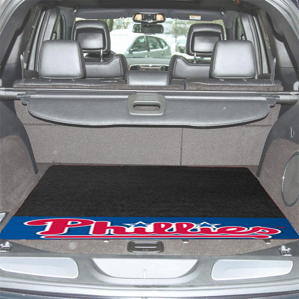 Phillies Flag Car Trunk Mat Non Slip