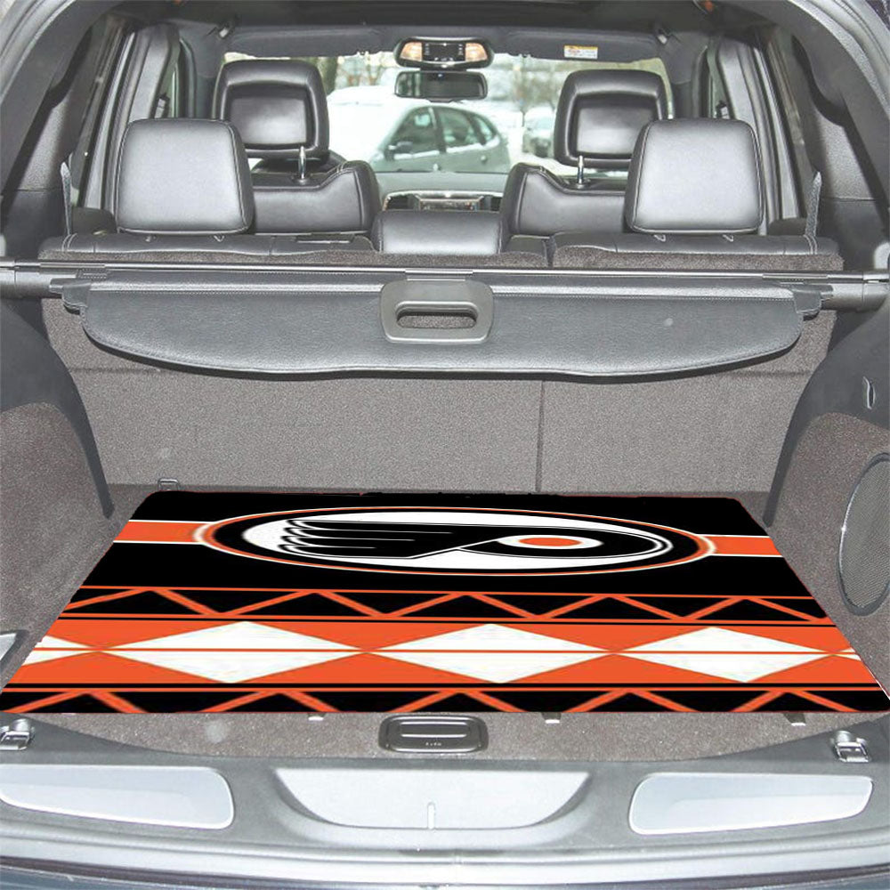 Philly Flyers Aztec Car Trunk Mat Non Slip