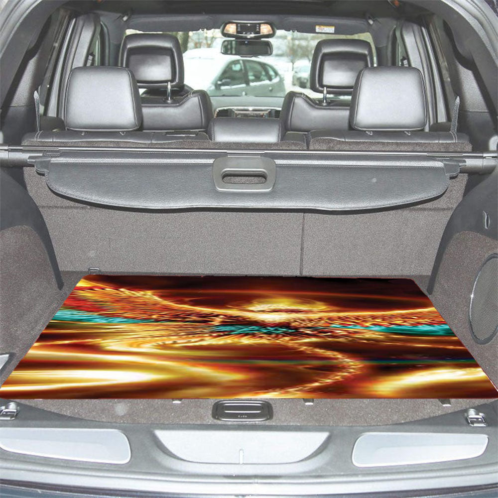 Phoenix Fire Car Trunk Mat Non Slip