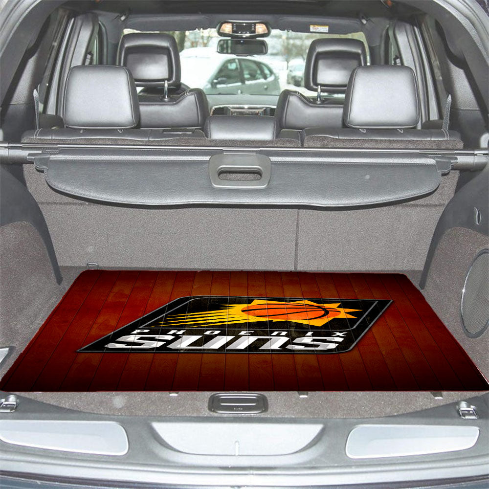 Phoenix Suns Hardwood 2 Car Trunk Mat Non Slip