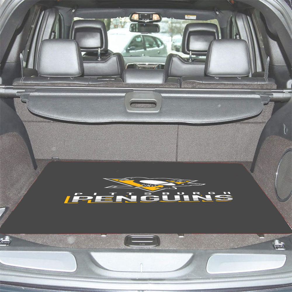 Pittsburgh Penguins Car Trunk Mat Non Slip