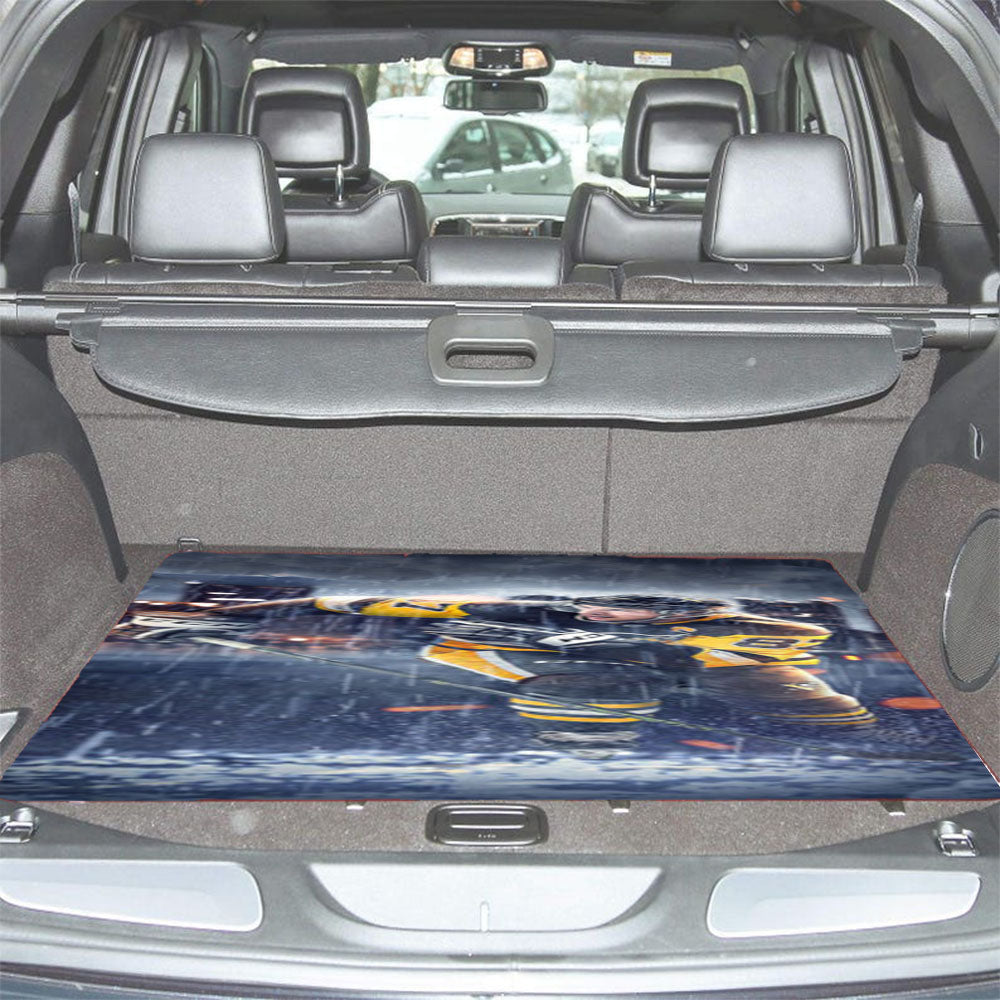 Pittsburgh Penguins Sidney Crosby Car Trunk Mat Non Slip