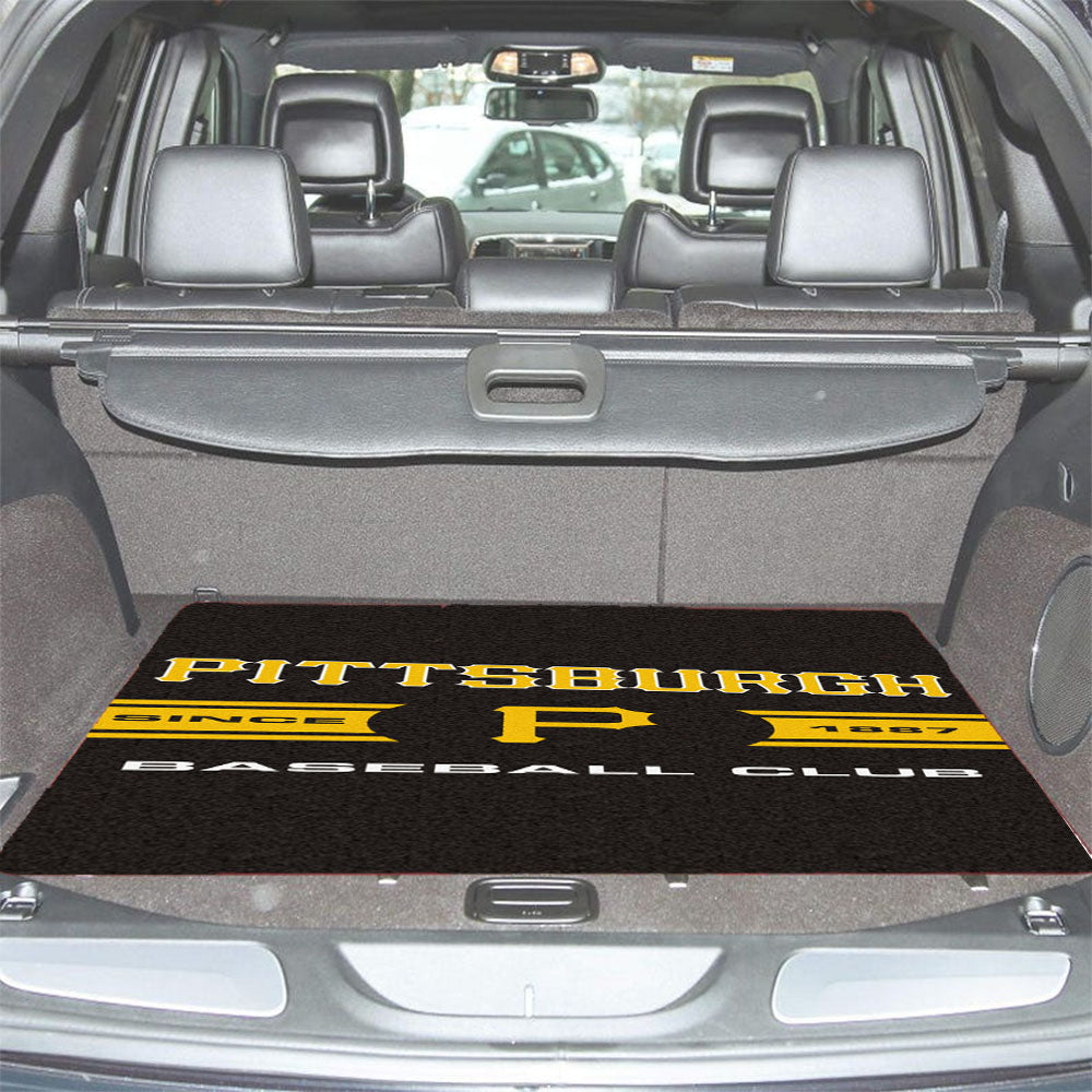Pittsburgh Pirates Mlb Baseball Club Car Trunk Mat Non Slip