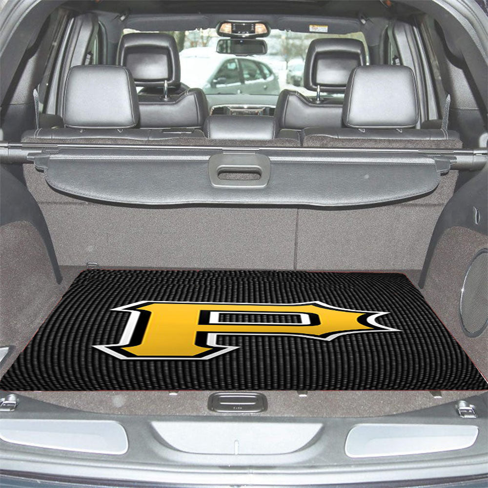 Pittsburgh Pirates P Logo Car Trunk Mat Non Slip