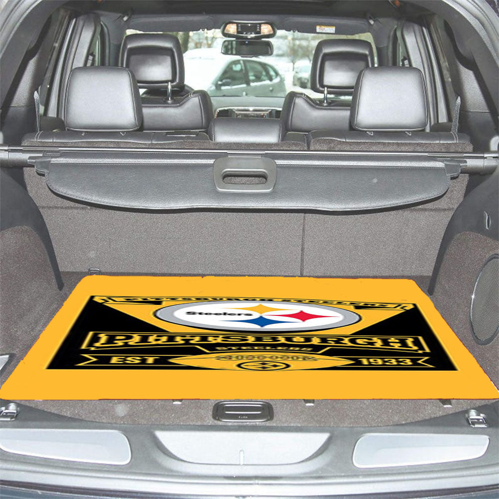 Pittsburgh Steelers 1933 Car Trunk Mat Non Slip