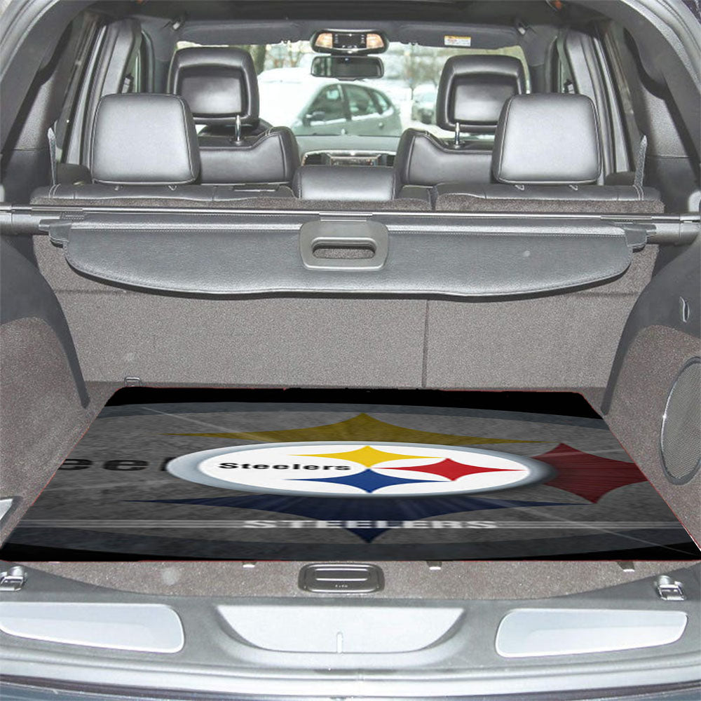 Pittsburgh Steelers Logo Car Trunk Mat Non Slip