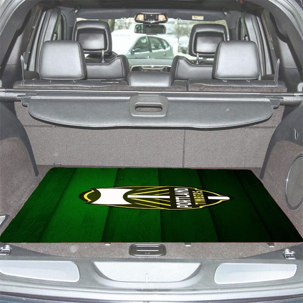 Portland Timbers Wood G Car Trunk Mat Non Slip