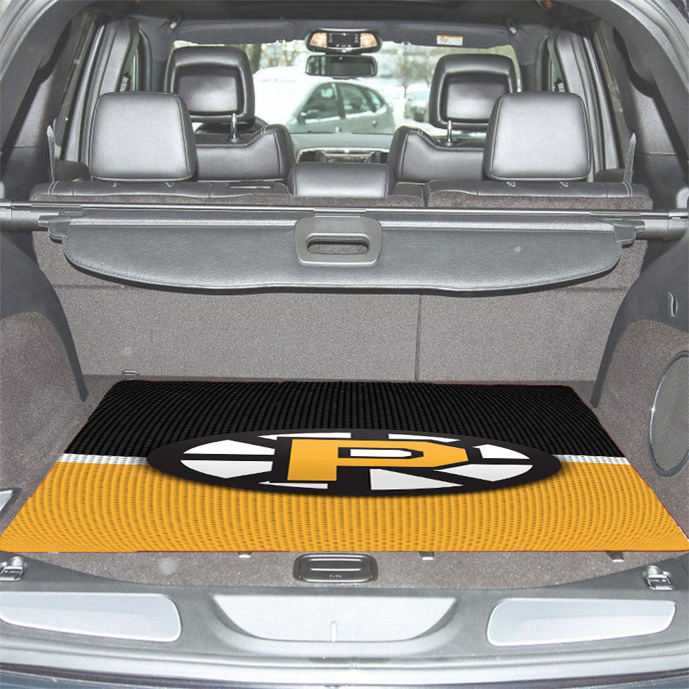 Providence Bruins Logo Jersey Car Trunk Mat Non Slip