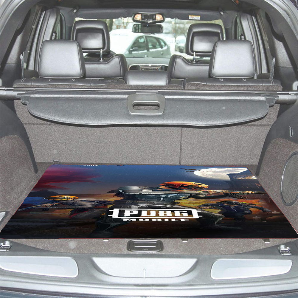 Pubg Mobile Halloween Skins Car Trunk Mat Non Slip
