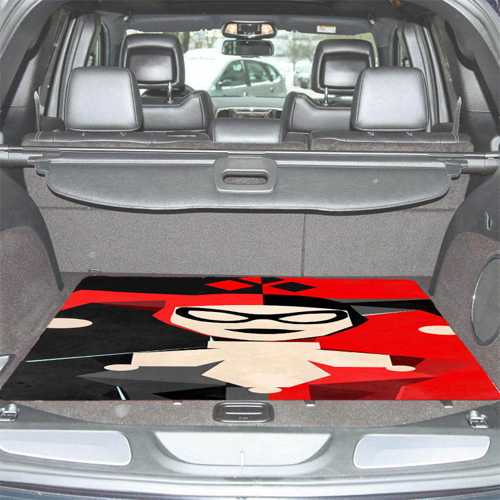 Quinn Batman Joker Diamond Car Trunk Mat Non Slip