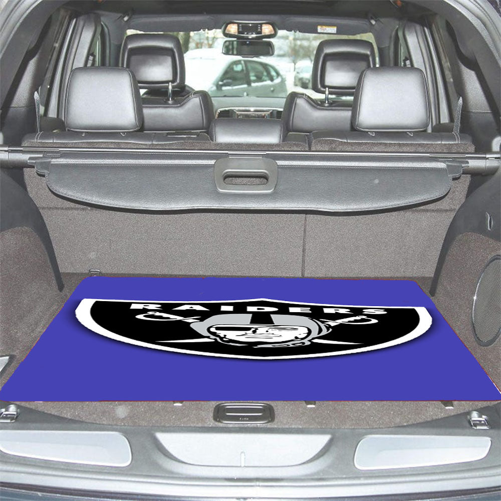 Raiders Basket Ball Car Trunk Mat Non Slip