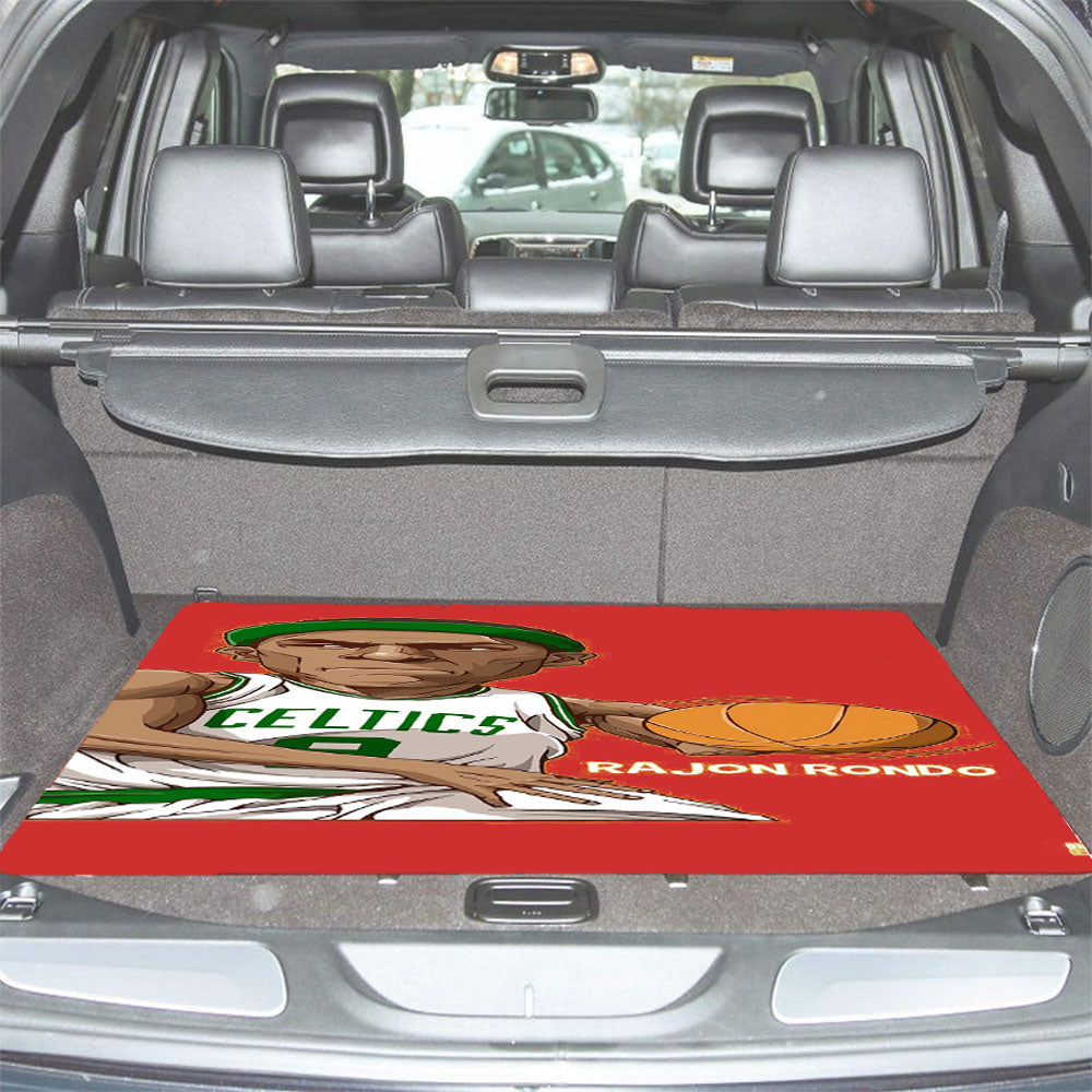 Rajon Rondo Red Car Trunk Mat Non Slip