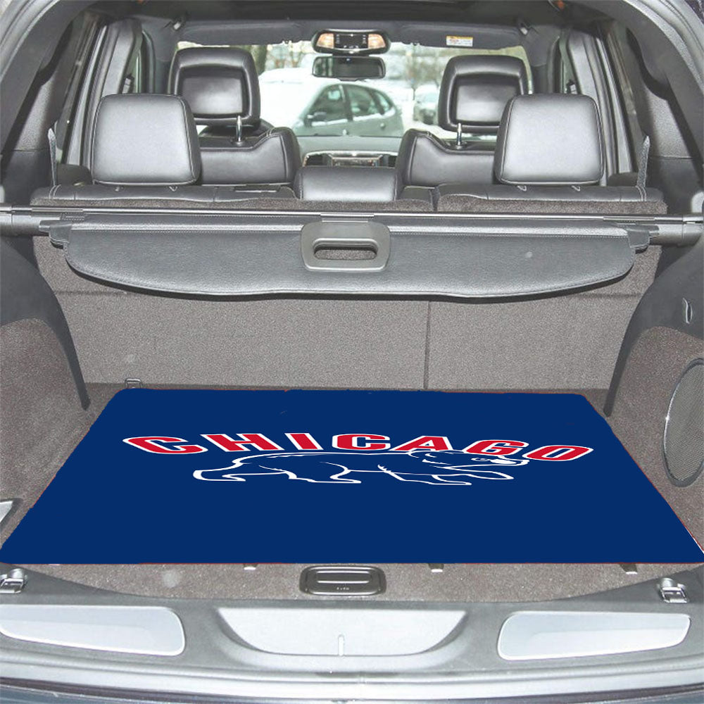 Recruit Chicago Cubs 2 Car Trunk Mat Non Slip