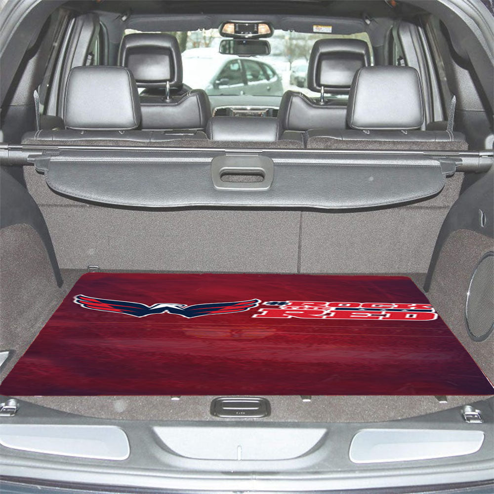 Rock The Red Car Trunk Mat Non Slip