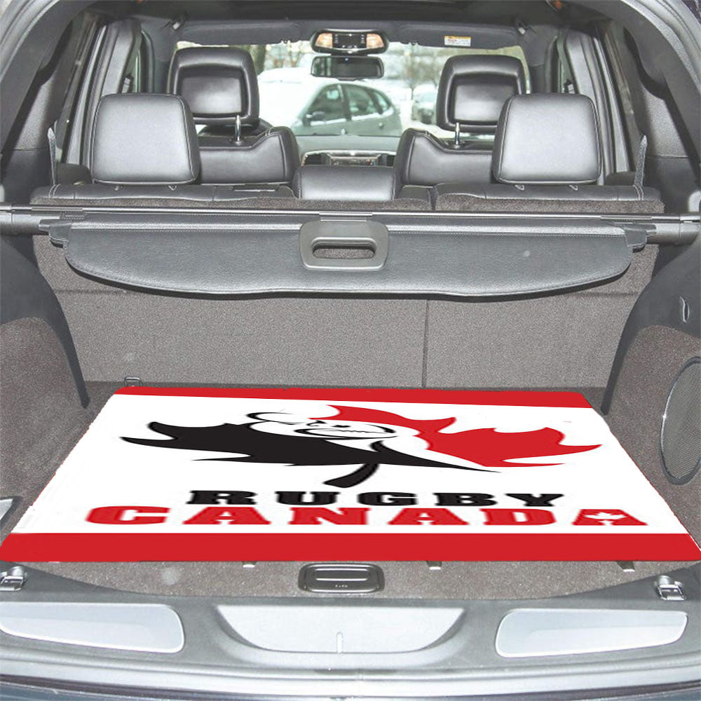 Rugby Canada Car Trunk Mat Non Slip